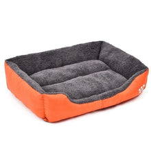 Load image into Gallery viewer, (S-3XL) Large Pet Cat Dog Bed 8Colors Warm Cozy Dog House Soft Fleece Nest Dog Baskets House Mat Autumn Winter Waterproof Kennel
