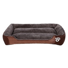Load image into Gallery viewer, (S-3XL) Large Pet Cat Dog Bed 8Colors Warm Cozy Dog House Soft Fleece Nest Dog Baskets House Mat Autumn Winter Waterproof Kennel
