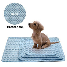 Load image into Gallery viewer, Dog Mat Cooling Summer Pad Mat For Dogs Cat Blanket Sofa Breathable Pet Dog Bed Summer Washable For Small Medium Large Dogs Car
