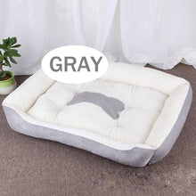 Load image into Gallery viewer, Bone Pet Bed Warm Pet bed linen For Small Medium Large Dog Soft Pet Bed For Dogs Washable House For Cat Puppy Cotton Kennel Wash
