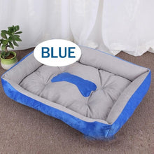 Load image into Gallery viewer, Bone Pet Bed Warm Pet bed linen For Small Medium Large Dog Soft Pet Bed For Dogs Washable House For Cat Puppy Cotton Kennel Wash
