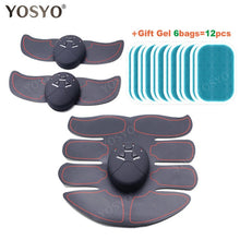 Load image into Gallery viewer, EMS Wireless Muscle Stimulator Trainer Smart Fitness Abdominal Training Electric Weight Loss Stickers Body Slimming Massager

