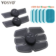 Load image into Gallery viewer, EMS Wireless Muscle Stimulator Trainer Smart Fitness Abdominal Training Electric Weight Loss Stickers Body Slimming Massager

