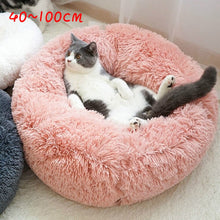 Load image into Gallery viewer, Dog Bed Pet Round Plush Cat Bed Shape Sleeping Bag Kennel Cat Puppy Sofa Bed Pet House Winter Warm Beds Cushion Cat Bed #15

