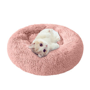 Dog Bed Pet Round Plush Cat Bed Shape Sleeping Bag Kennel Cat Puppy Sofa Bed Pet House Winter Warm Beds Cushion Cat Bed #15